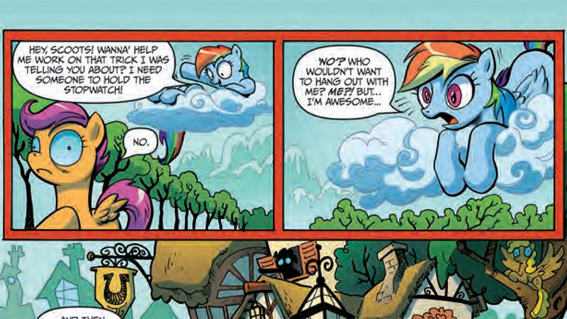 Illustration for article titled My Little Pony: Friendship is Magic Number One: The Kotaku Comic Book Review